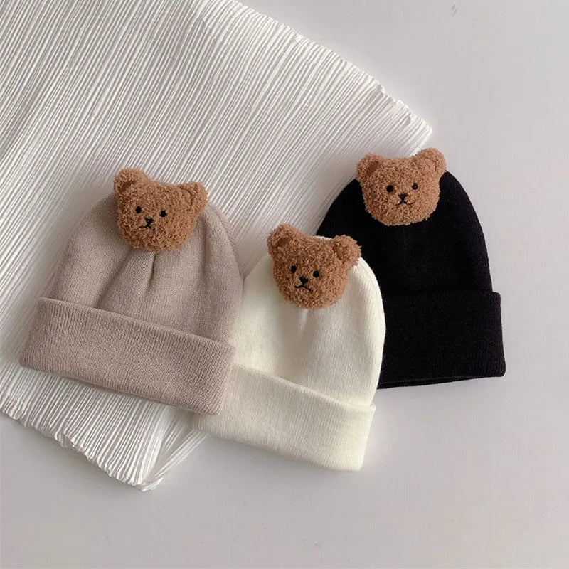 Little Bear Collection - Knitted bear hat