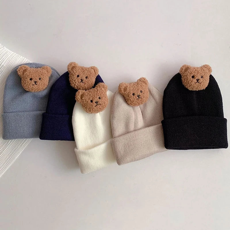 Little Bear Collection - Knitted bear hat