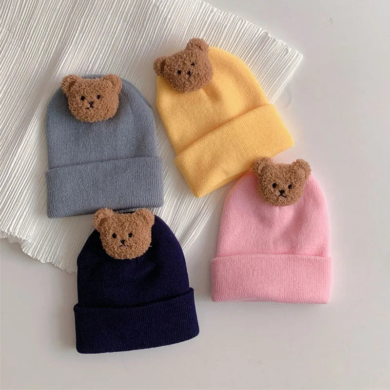Little Bear Collection - Knitted bear hat
