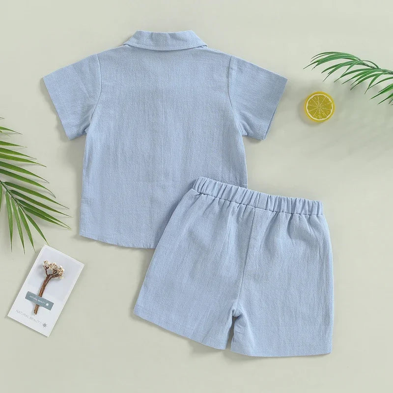 Baby Boy Shirt & Short Set