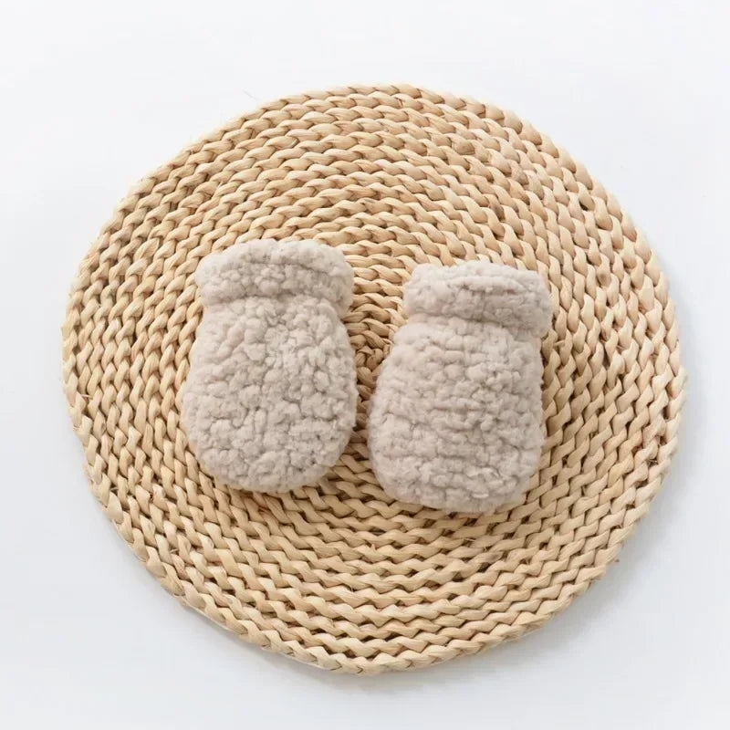 Winter Infant Fluffy Mittens