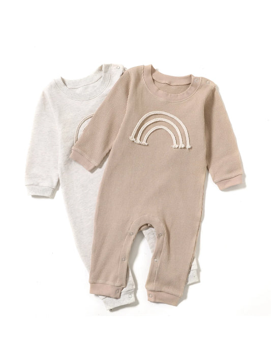 Infant - Rainbow Edition Ribbed Jumpsuit