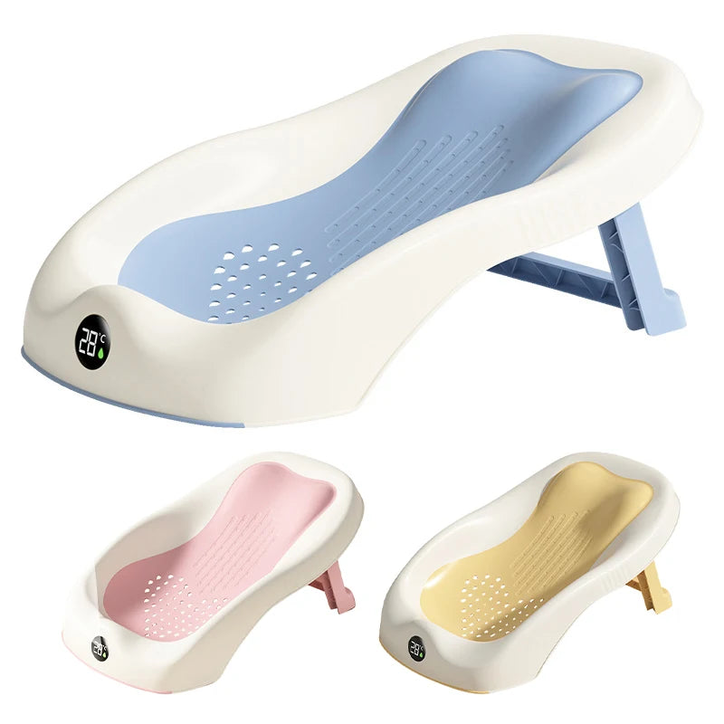 Infant Temperature Guage Non slip Folding Bath Bed Holder