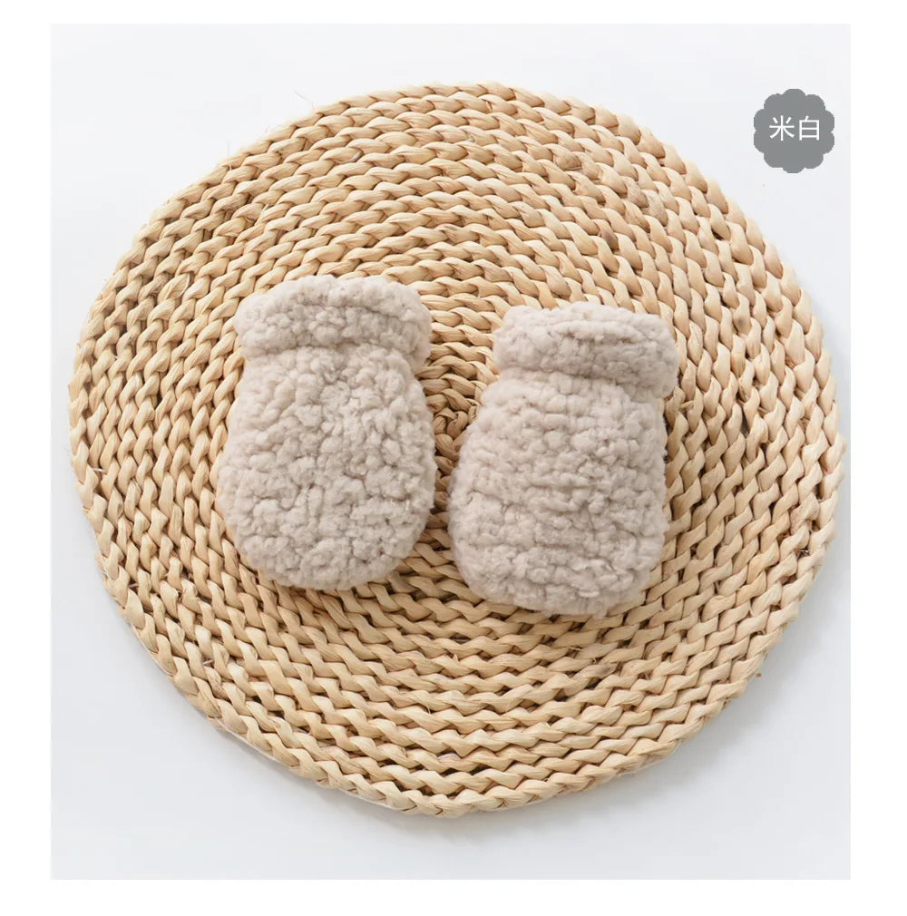 Winter Infant Fluffy Mittens